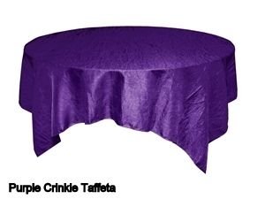Purple Crinkle Taffeta